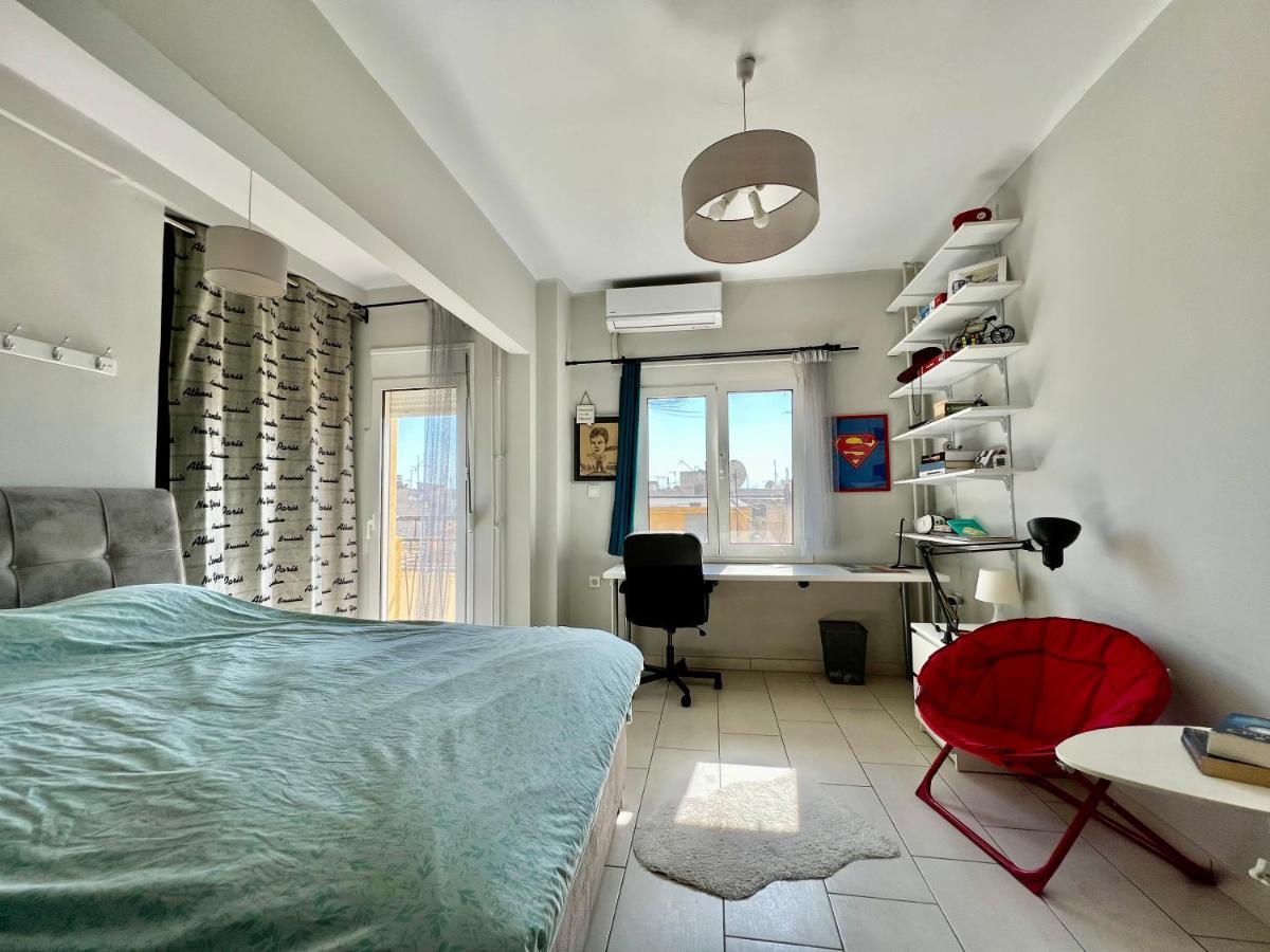 City Center/Navarinou Modern Apt. With Queen Bed Солун Екстериор снимка